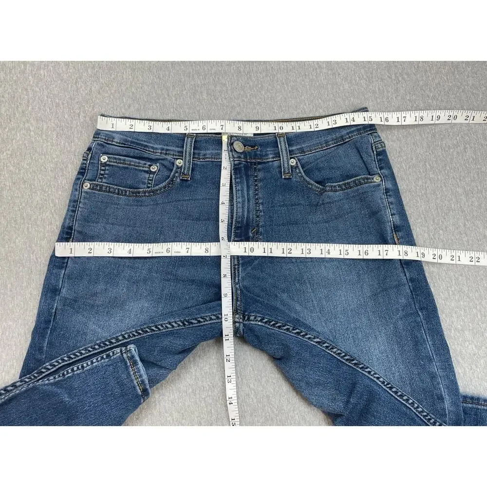 Levi's‎ Jeans Mens 30 x 30 Blue Signature Cotton Blend Stretch Straight Leg